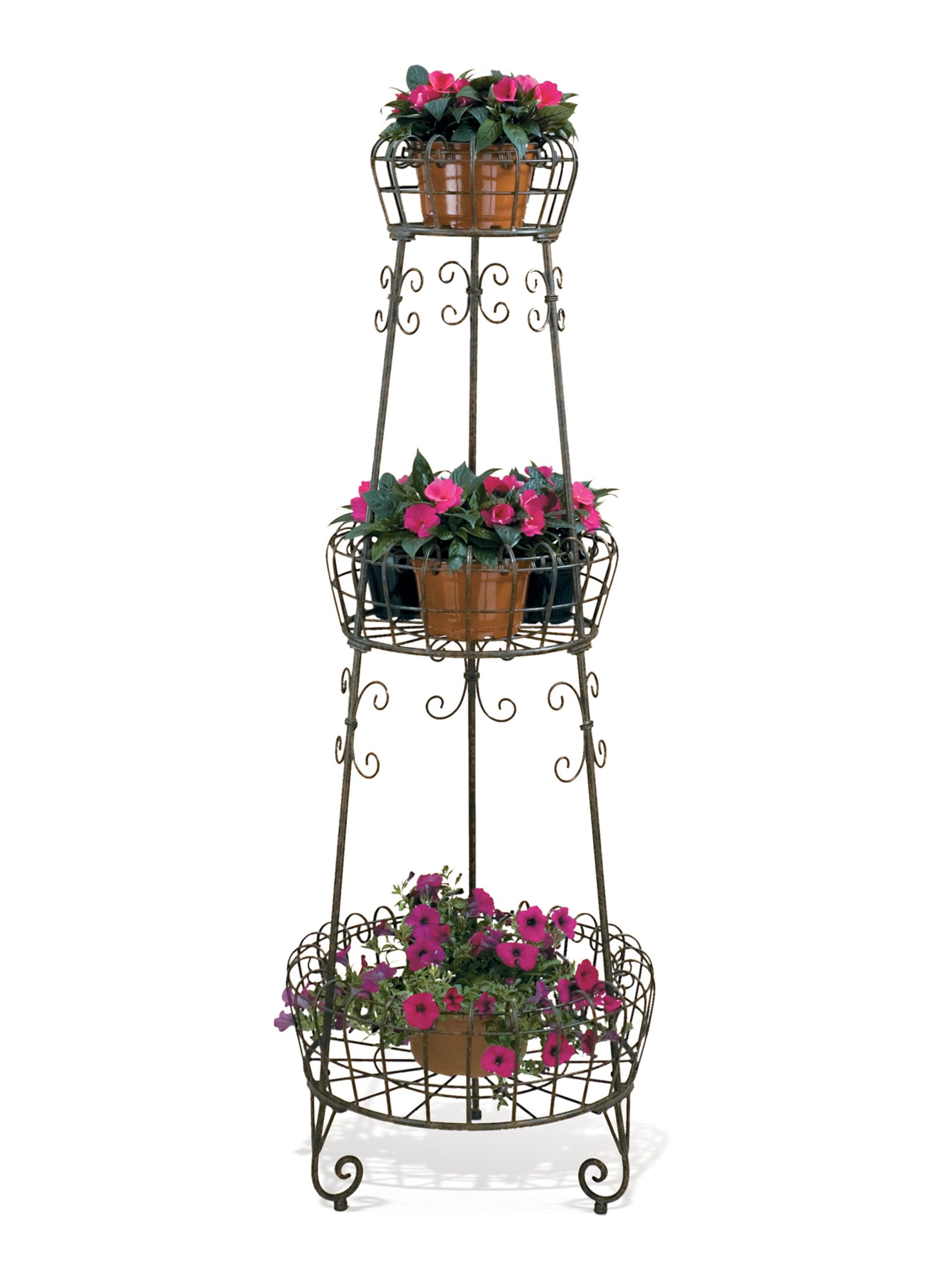 Deer Park Ironworks 3 Tier French Planter