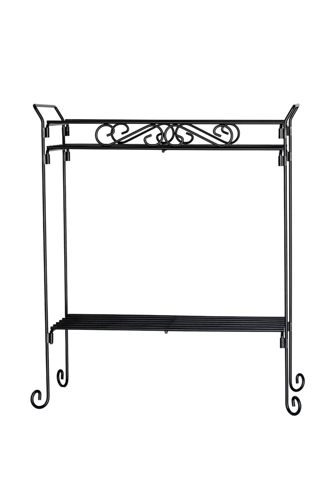 Deer Park Ironworks Imperial Rectangular 2 Tier Plant Stand