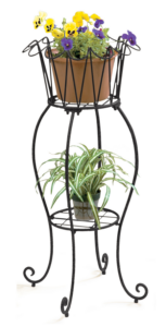 Deer Park Ironworks Tall Round Wave Planter