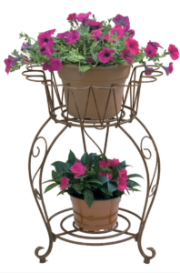 Deer Park Ironworks Small Round Wave Planter