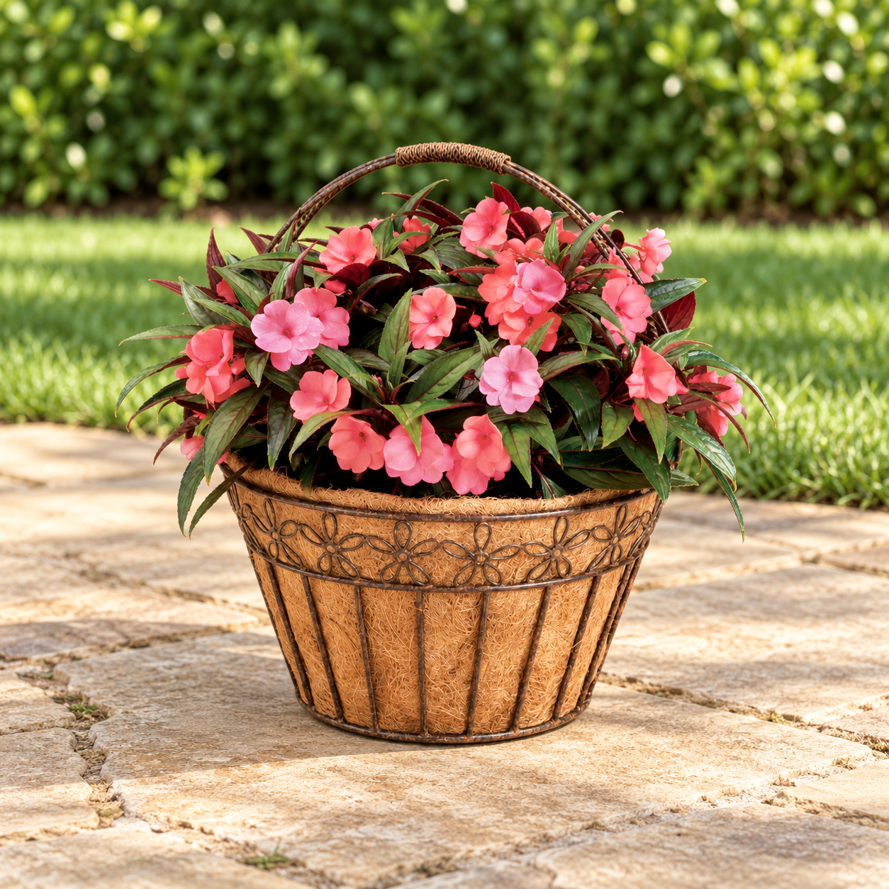 Basket Planters w/ Coco Liner