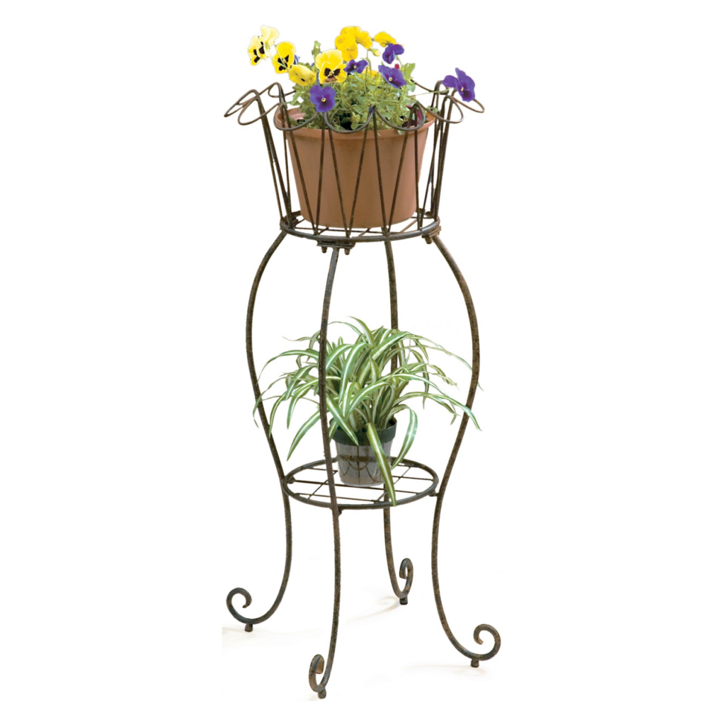 Deer Park Ironworks Tall Round Wave Planter