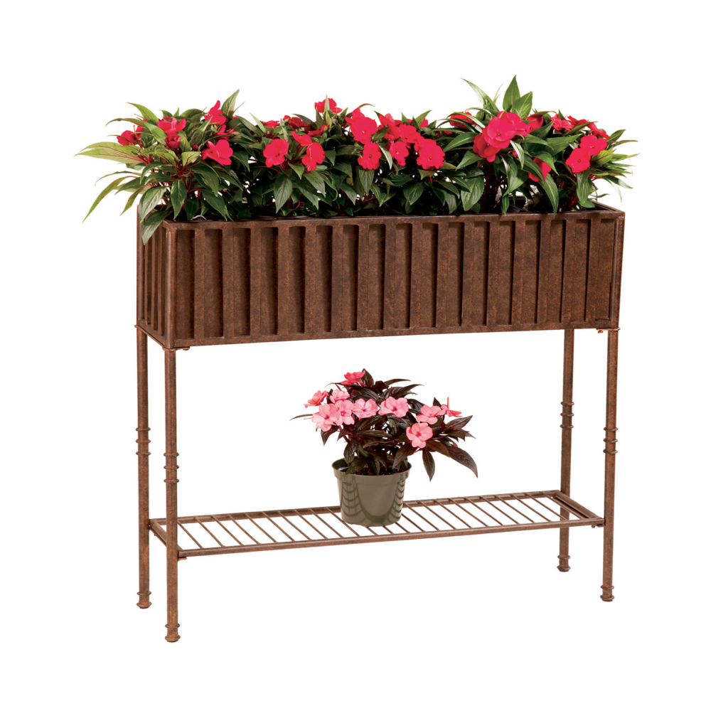 Deer Park Ironworks 35" Solera Planter w/ Tin Liner