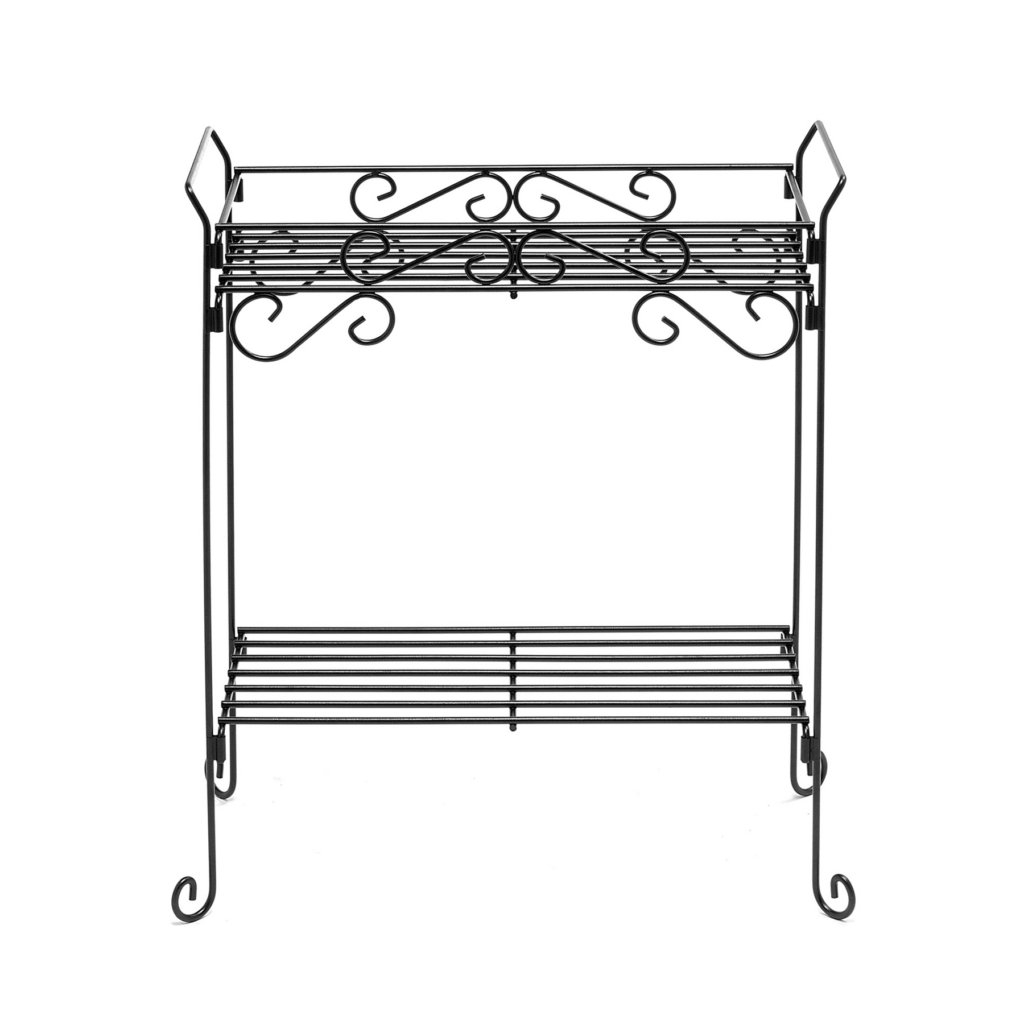 Deer Park Ironworks Rectangular 2 Tier Plant Stand