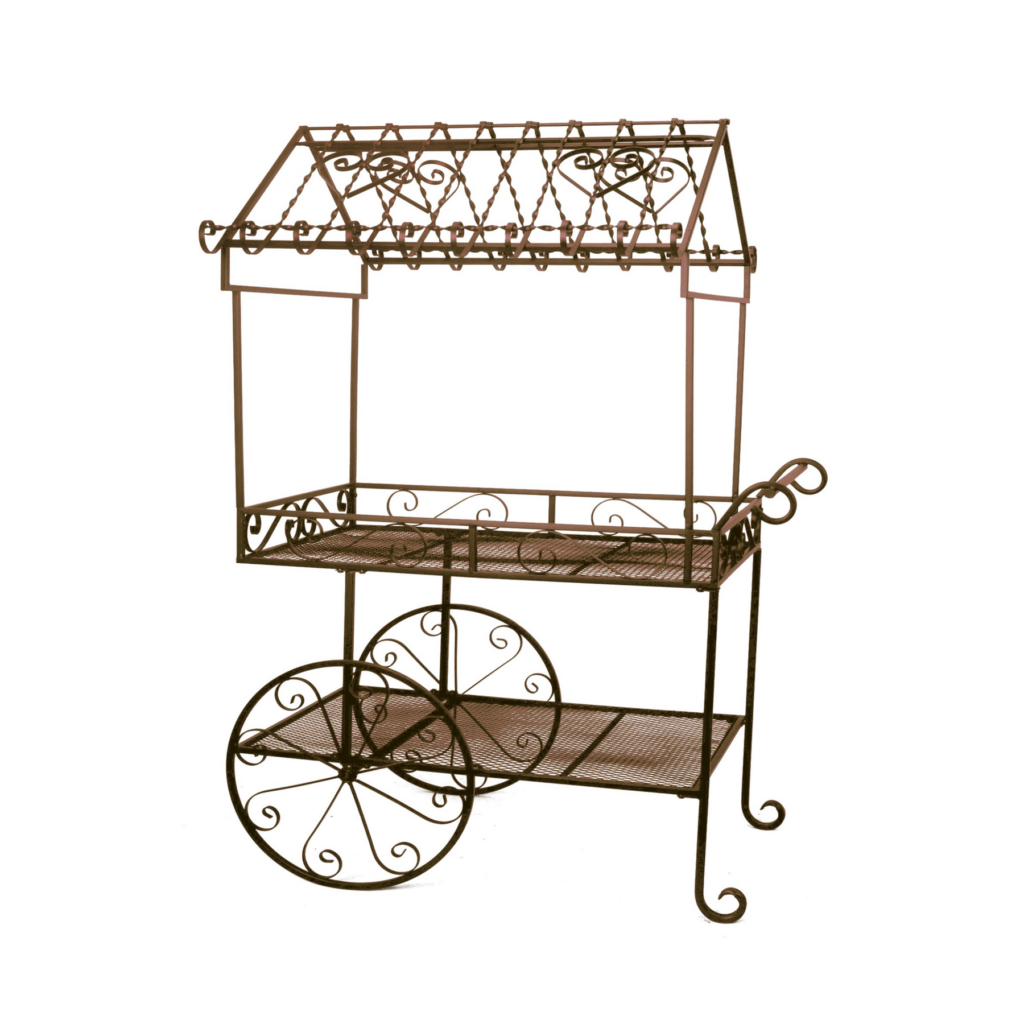 Deer Park Ironworks Flower Cart Planter