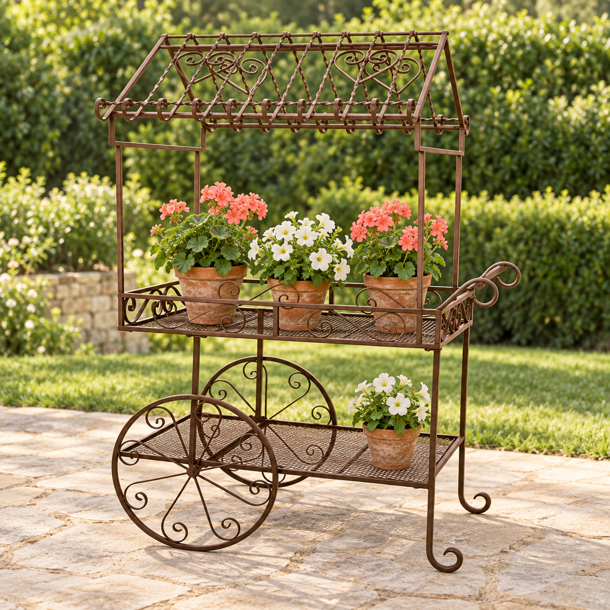 Multi-Tiered Planters / Garden Cart Planters