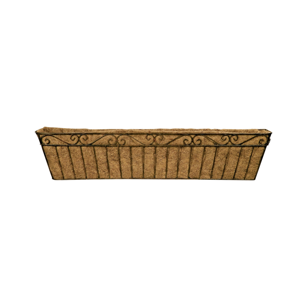 Deer Park Ironworks Large Imperial Window Box w/ Coco Liner